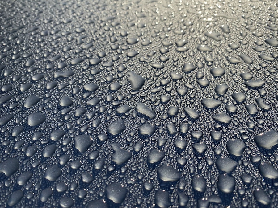 Wasserabweisend – Beading-Effekt